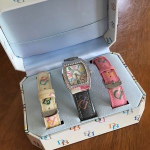 Dooney & Bourke customizable watch set